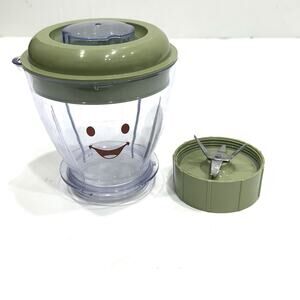 Magic Bullet Baby Bullet BB-101s Food Blender Replacement Large Cup Blade &Lid